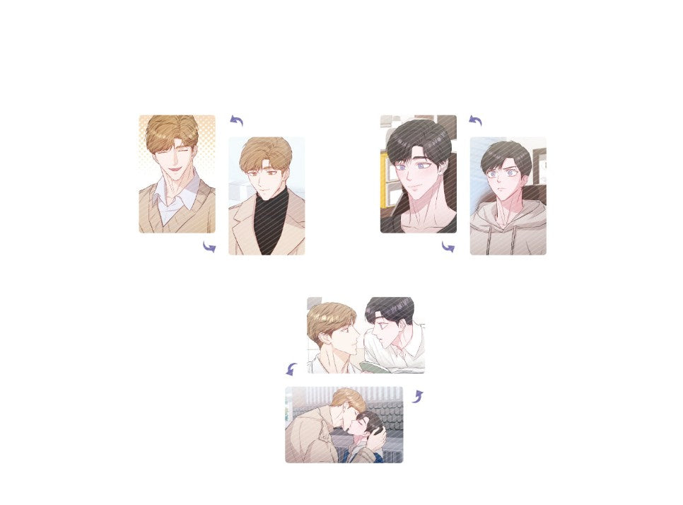 [collaboration cafe] Heavenly Hotel : Mail Commotion Lenticular Photo card set