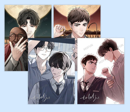 [Mofun Cafe] HONBUL: Flame of the Soul : Illustration Art board(4p)
