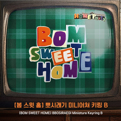 [BOMTOON POP-UP][10th Anni. Home Party][BOM SWEET HOME] BBOSIRAEGI Miniature Keyring B