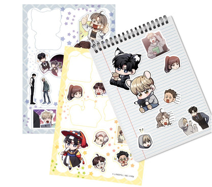 [in stock][collaboration cafe] Traces of the Sun : sticker set