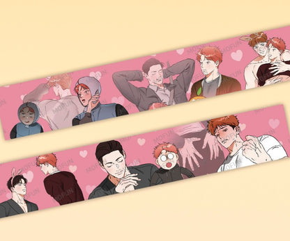 [collaboration cafe] Hook Line and Sinker : Glitter masking tape