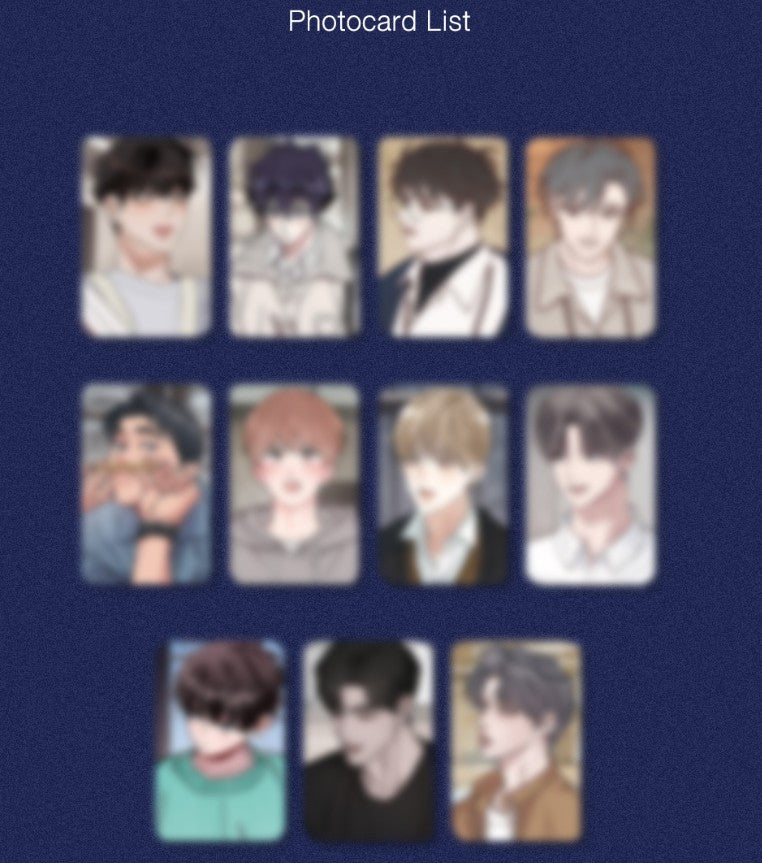 Open Company Day : LEZHIN B Collection Photo cards