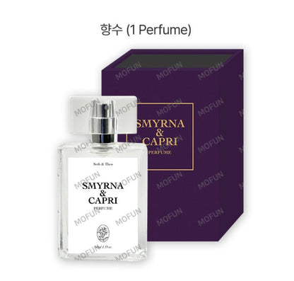 [pre-order][collaboration cafe] Smyrna and Capri : Perfume with 2 photo cards