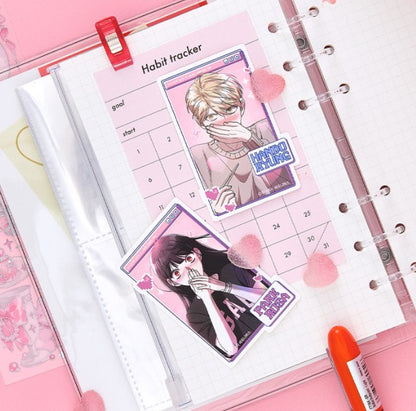 Villain with a Crush : Sticker Pack