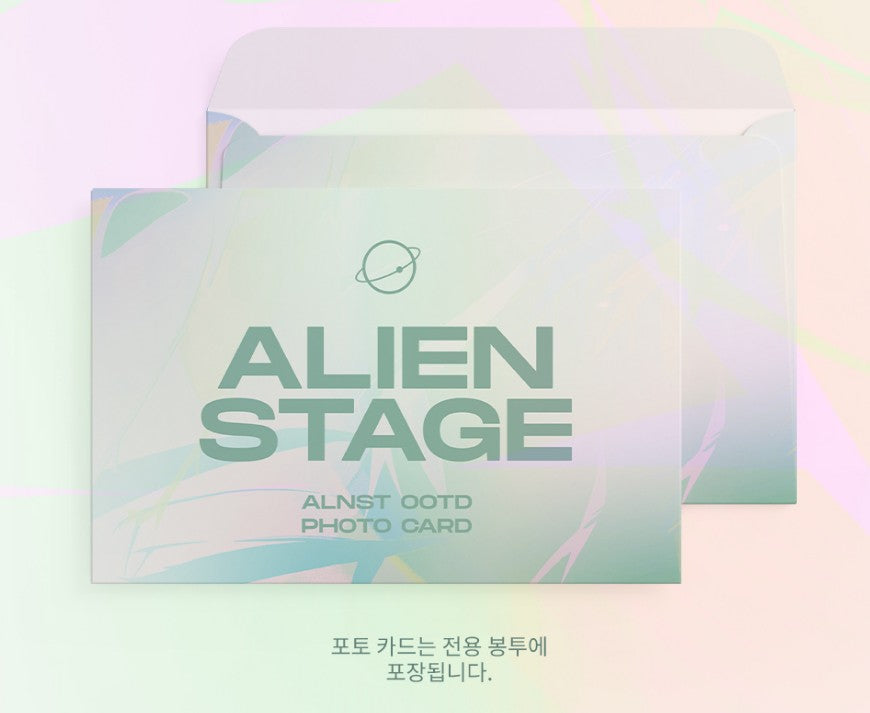 Alien Stage : OOTD Photo Card set by VIVINOS