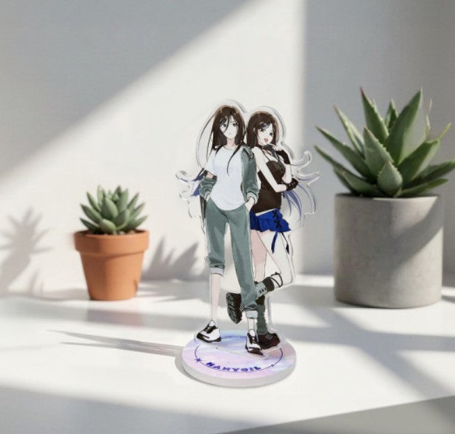 [Pre-order][webtoon friends originals] Today's Han Yo-il is a Woman : LD Acrylic Stand