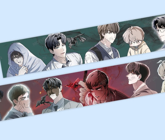 [Mofun Cafe] HONBUL: Flame of the Soul : glitter masking tape(30 mm)