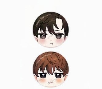 [Mofun Cafe] Part-Time Partner : Soft Can Badge Set