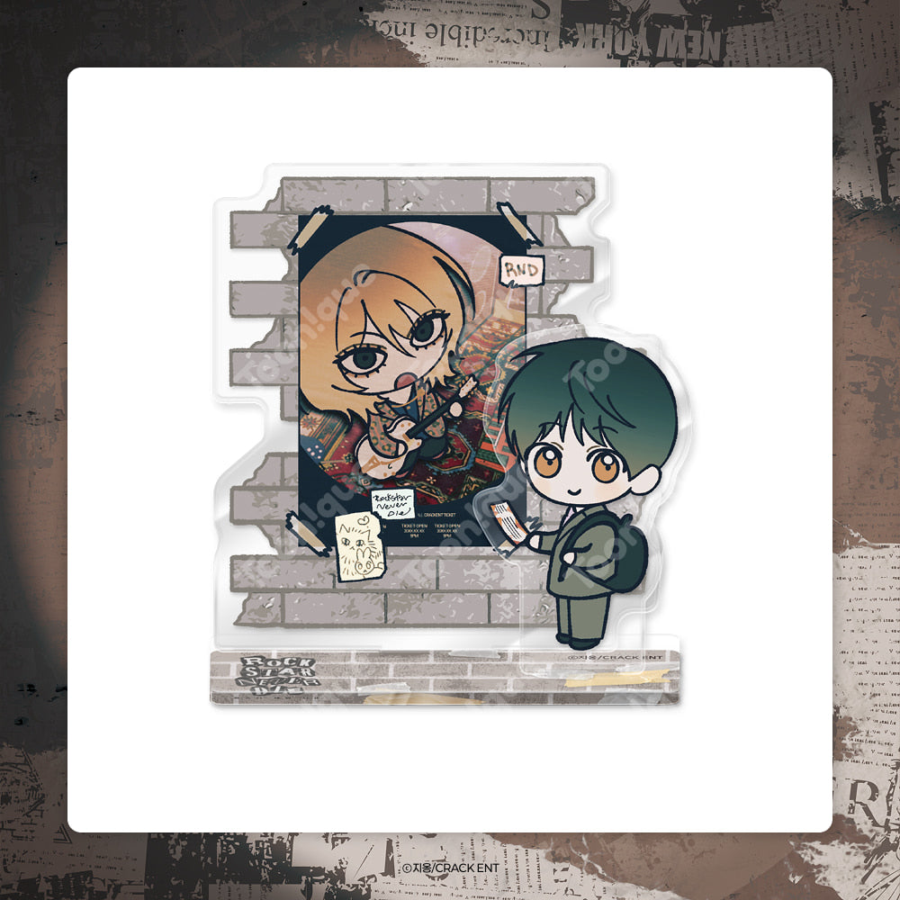 [pre-order][Toonique Cafe] Rockstar Never Die : Mini Acrylic Stand
