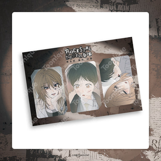 [pre-order][Toonique Cafe] Rockstar Never Die : Lenticular Photocard Set