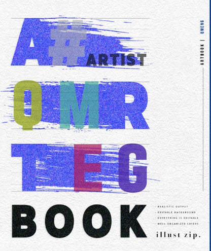 [re-stock] Q1 : individuality : Art Book set by QMENG