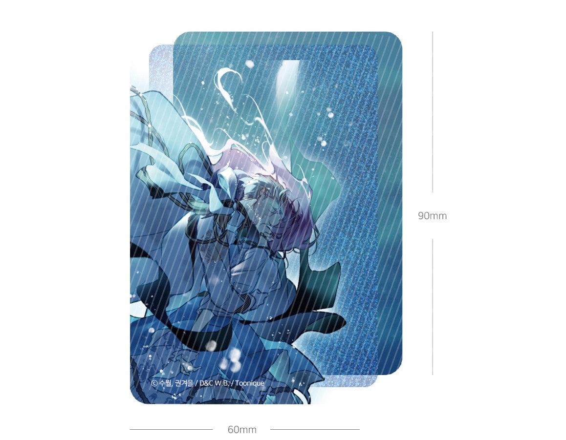 [collaboration cafe] Death Is The Only Ending For The Villain : water glitter