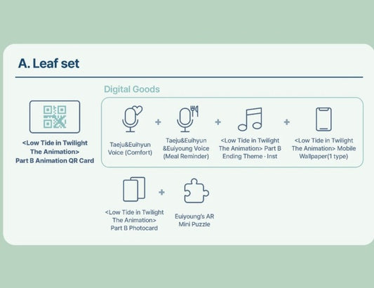 [pre-order] Low Tide in Twilight : Season 1 Part B Package Set