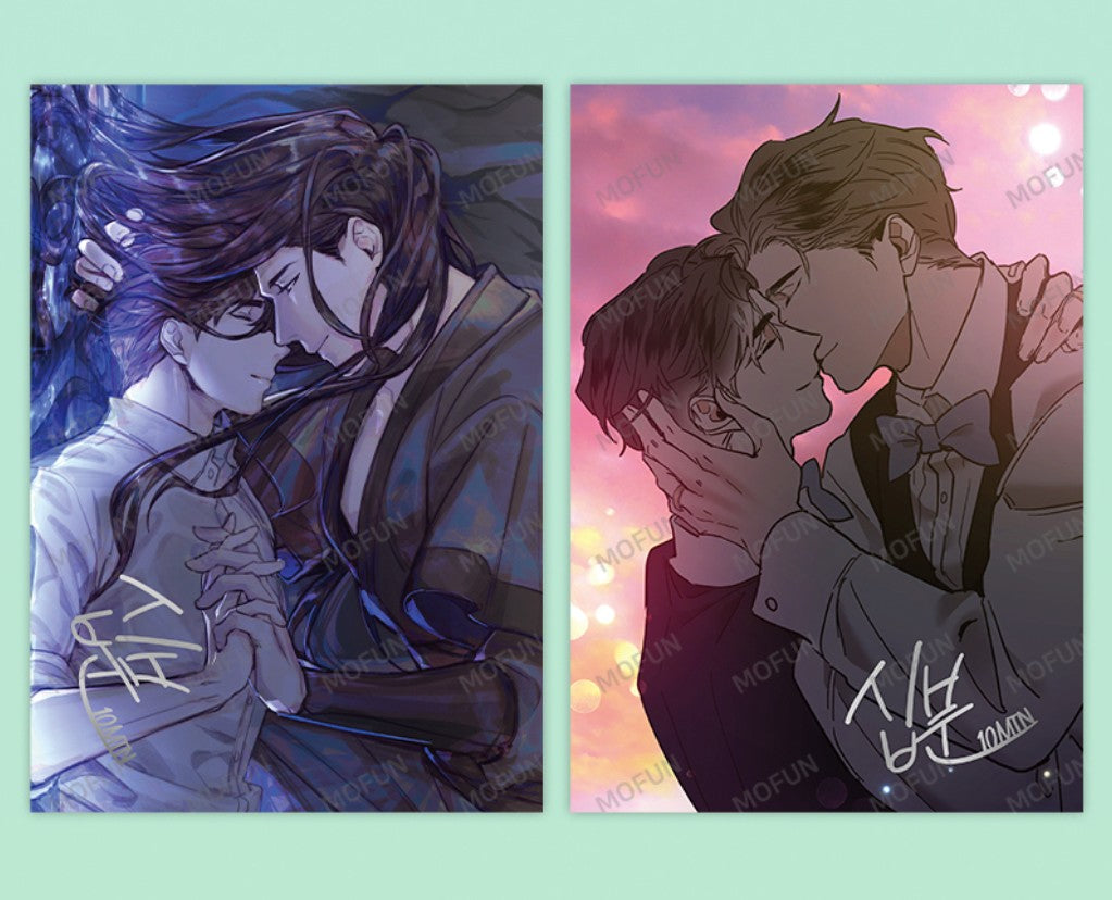 [collaboration cafe] Beyond Together 2nd : In Cold Love : Illustration art board set(2p)