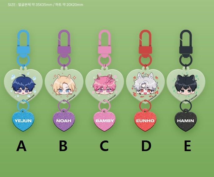 [pre-order][collaboration cafe] PLAVE : Acrylic Keyring