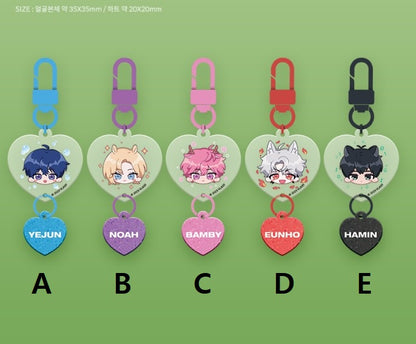 [pre-order][collaboration cafe] PLAVE : Acrylic Keyring