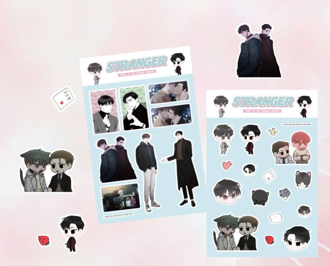 [collaboration cafe] Stranger : removable sticker set