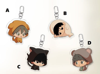 [in stock][collaboration cafe] The Shape of Your Love × The Shape of Sympathy : SD Acrylic Keyring