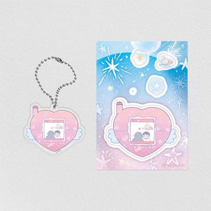 Our Sunny Days : Acrylic Keyring Pouch Pack