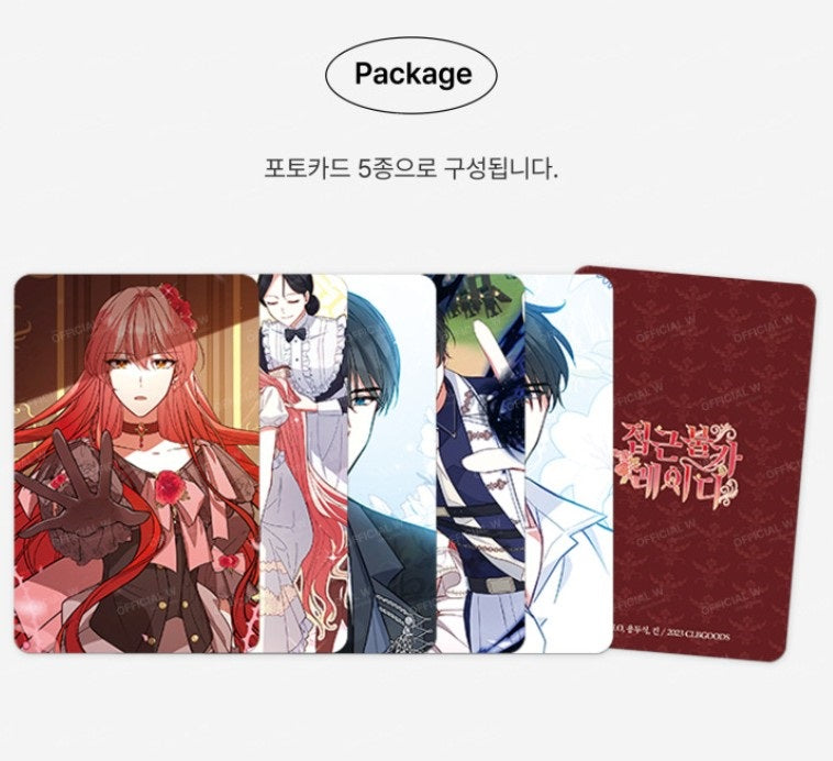 Solitary Lady : Lenticular Photo card Set