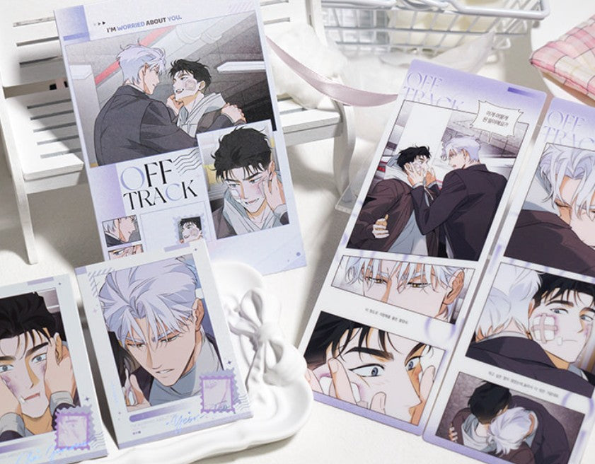 [pre-order] OFF TRACK : Bookmark & Polaroid VER.1 SET