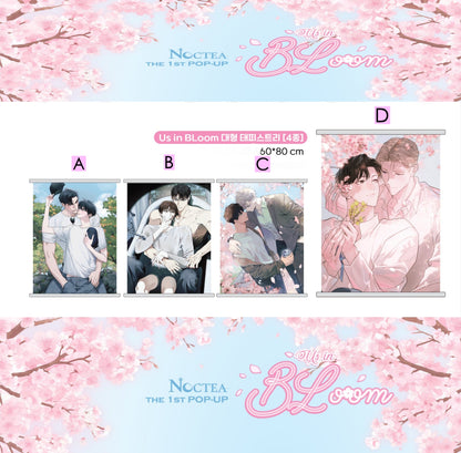 [𝖭𝖮𝖢𝖳𝖤𝖠 𝖯𝖮𝖯-𝖴𝖯] Us in BLoom : Large Tapestry