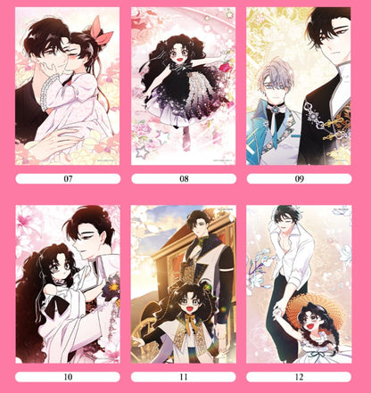 [pre-order] The Male Lead's Little Lion Daughter : Postcards, 14 Types