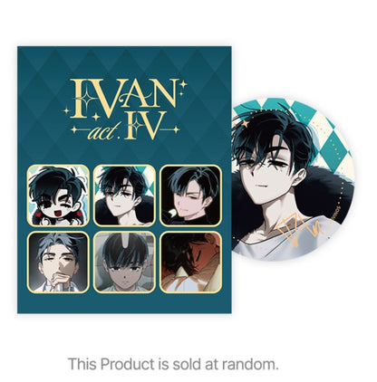 ALIEN STAGE : IVAN act.IV Random Sign Pin Button