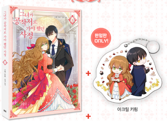[Limited Edition] The Reason Why Raeliana Ended up at the Duke's Mansion : Comic Book vol.1 Special Edition