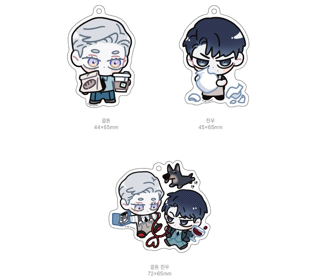 [closed][collaboration cafe] Do You Still Like Me? : SD Acrylic Keyring