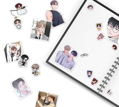 [collaboration cafe] My Suha : Half Cutting Sticker SET