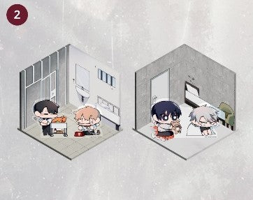 [collaboration cafe] Boss Bitch Baby, A Room Without Space : SD Acrylic Diorama