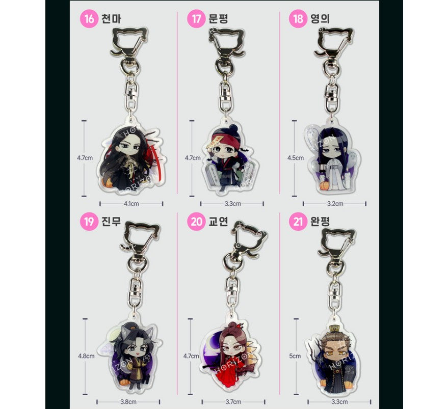 [re-stock] horror island 2023 keyring, Millennium Era Seal : Acrylic keyring