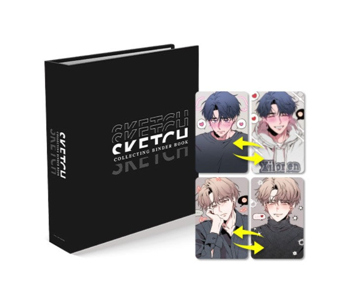 'Sketch' : Collection Card Binder + 2 lenticular photo card