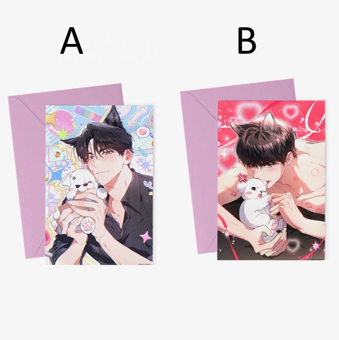 [pre-order] Paws & Claws : Postcard
