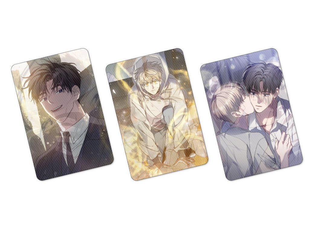 [in stock][collaboration cafe] Traces of the Sun : lenticular photo card set