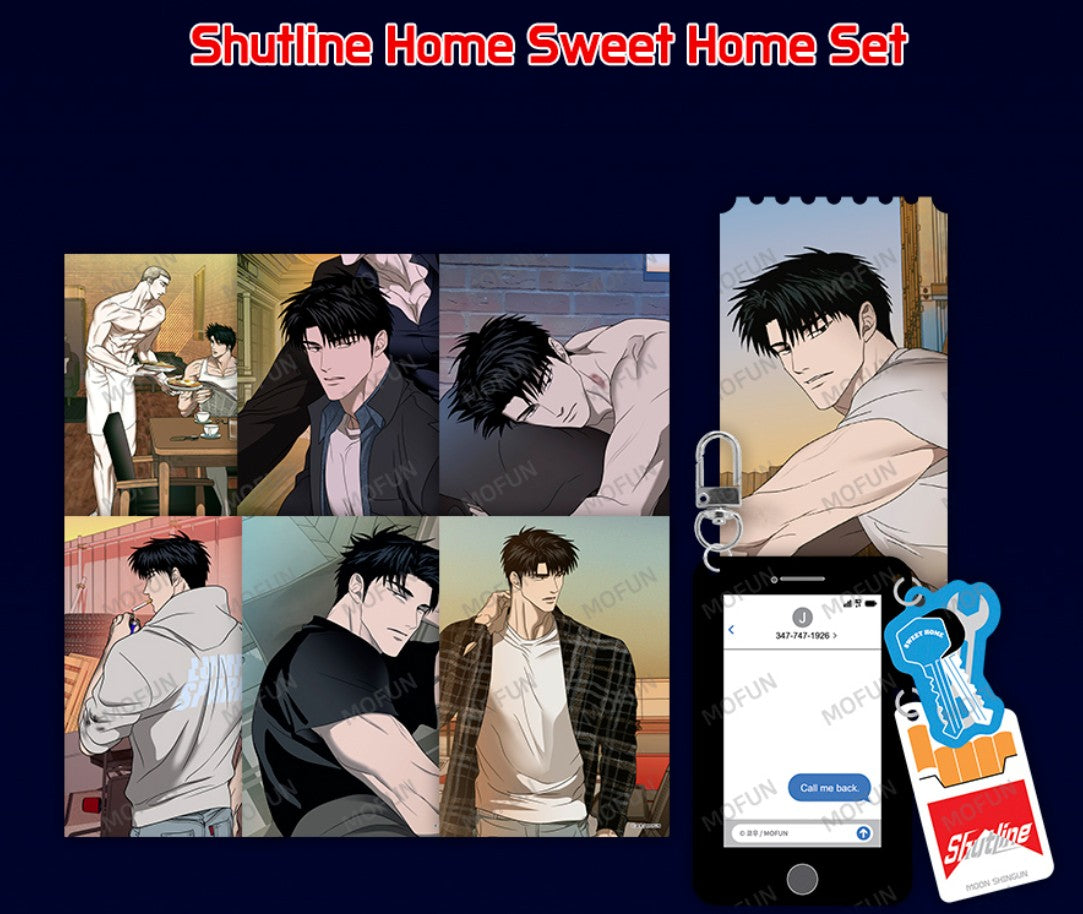 [pre-order][collaboration cafe] SHUTLINE : Home Sweet Home Set