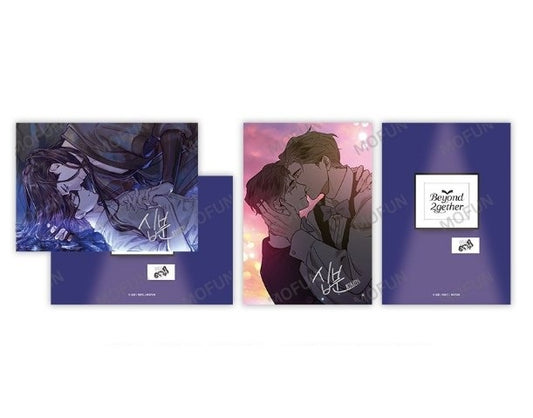 [collaboration cafe] Beyond Together 2nd : Cold-Blooded Beast : Illustration art board set(2p)