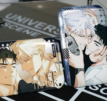 [pre-order] OFF TRACK : Square Can Badge A/B VER.