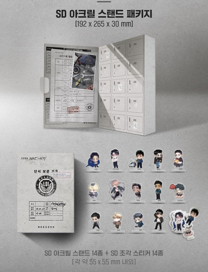 [POP UP store in Seong-su] DAYBREAK : Casebook Package, Case Clues Package