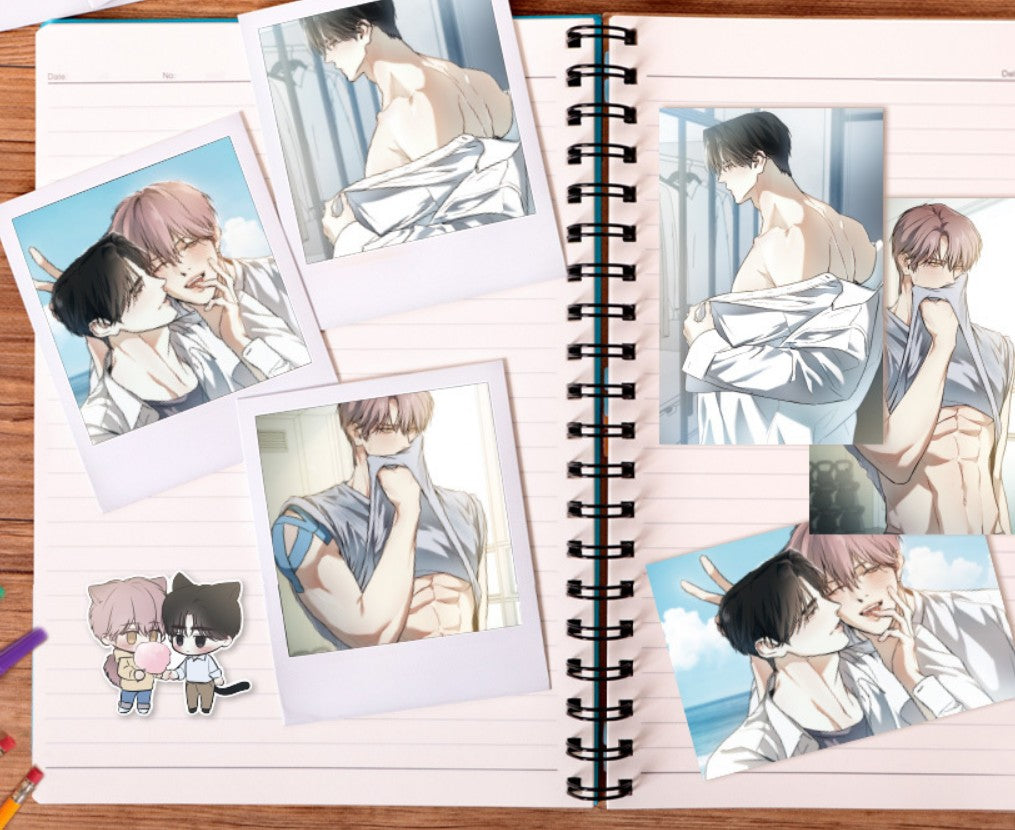 [collaboration cafe] Arpeggio on the Surface of the Sea : Polaroid Printed Photo Set