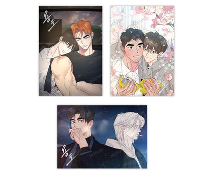 [out of stock][collaboration cafe] Topsy-Turvy : illustration art board set