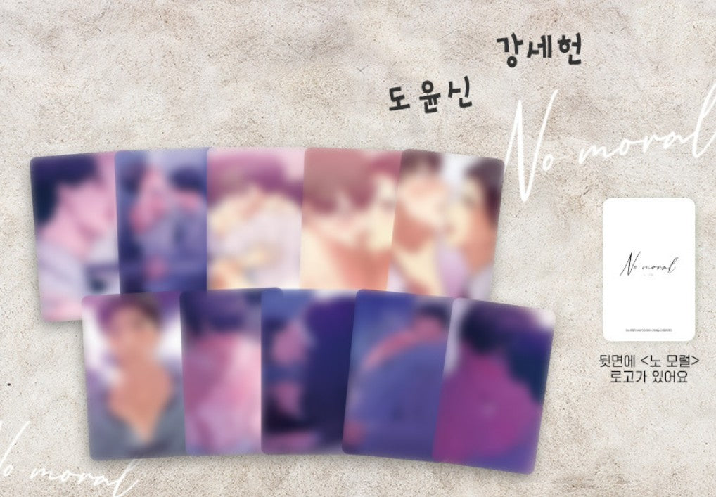 [collaboration cafe] No Moral : Photo card for adult