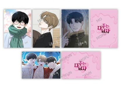 [closed][collaboration cafe] All For Me : Illustration art board set(4p)