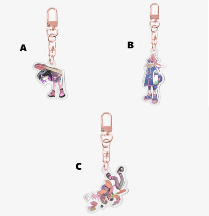 [pre-order] my bias gets on the last train : Acrylic Keyring