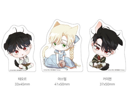 [collaboration cafe] How to hide the Emperor's child : Mini Acrylic Set