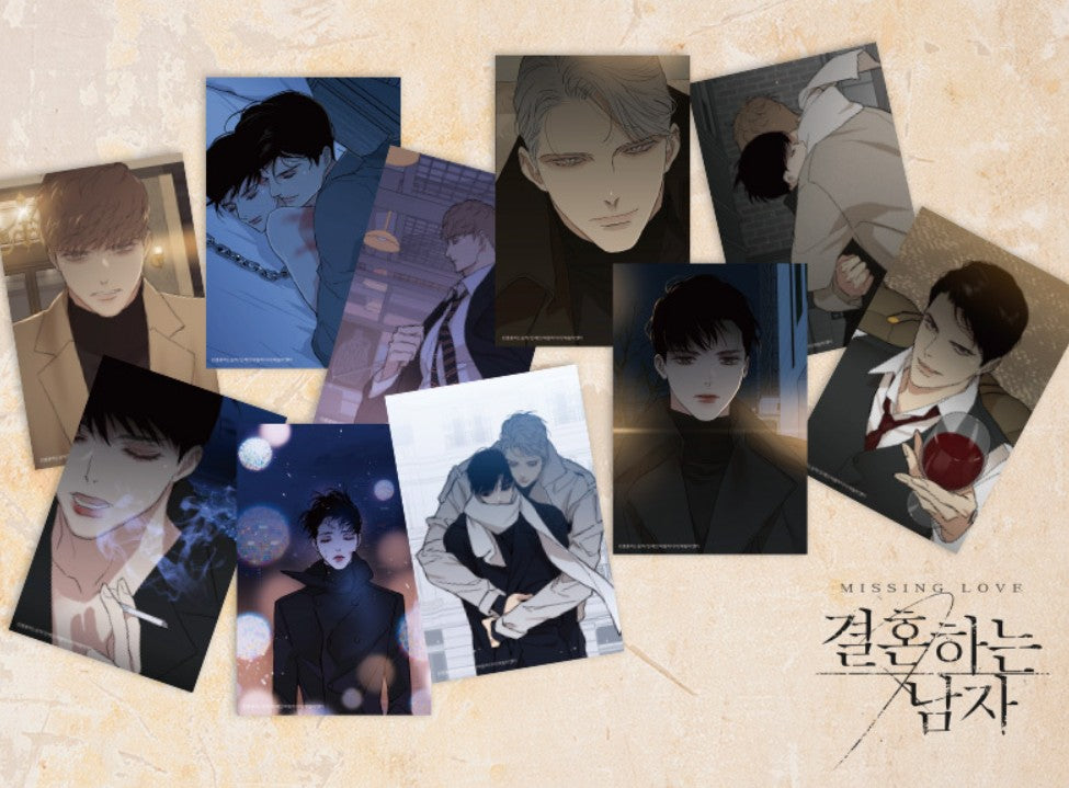 [in stock][collaboration cafe]Missing Love(A Marrying Man) : illustrated postcard set