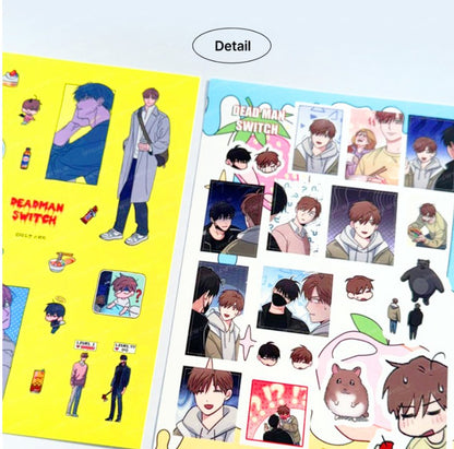 Dead Man Switch : Stickers Pack