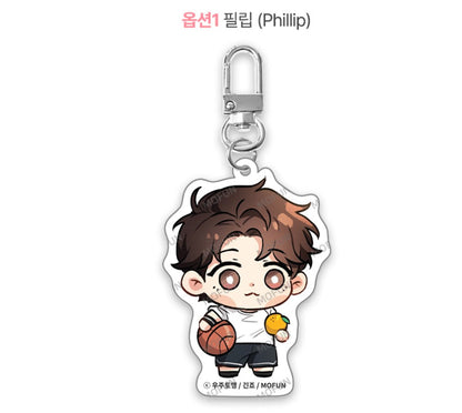 [ready to ship][collaboration cafe] Love History Caused by Willful Negligence : Acrylic Keyring