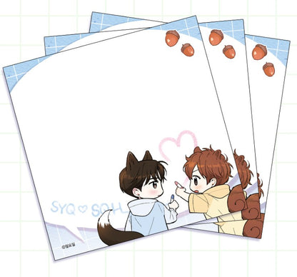 [pre-order] Part-Time Partner : Sticky Memo Pad